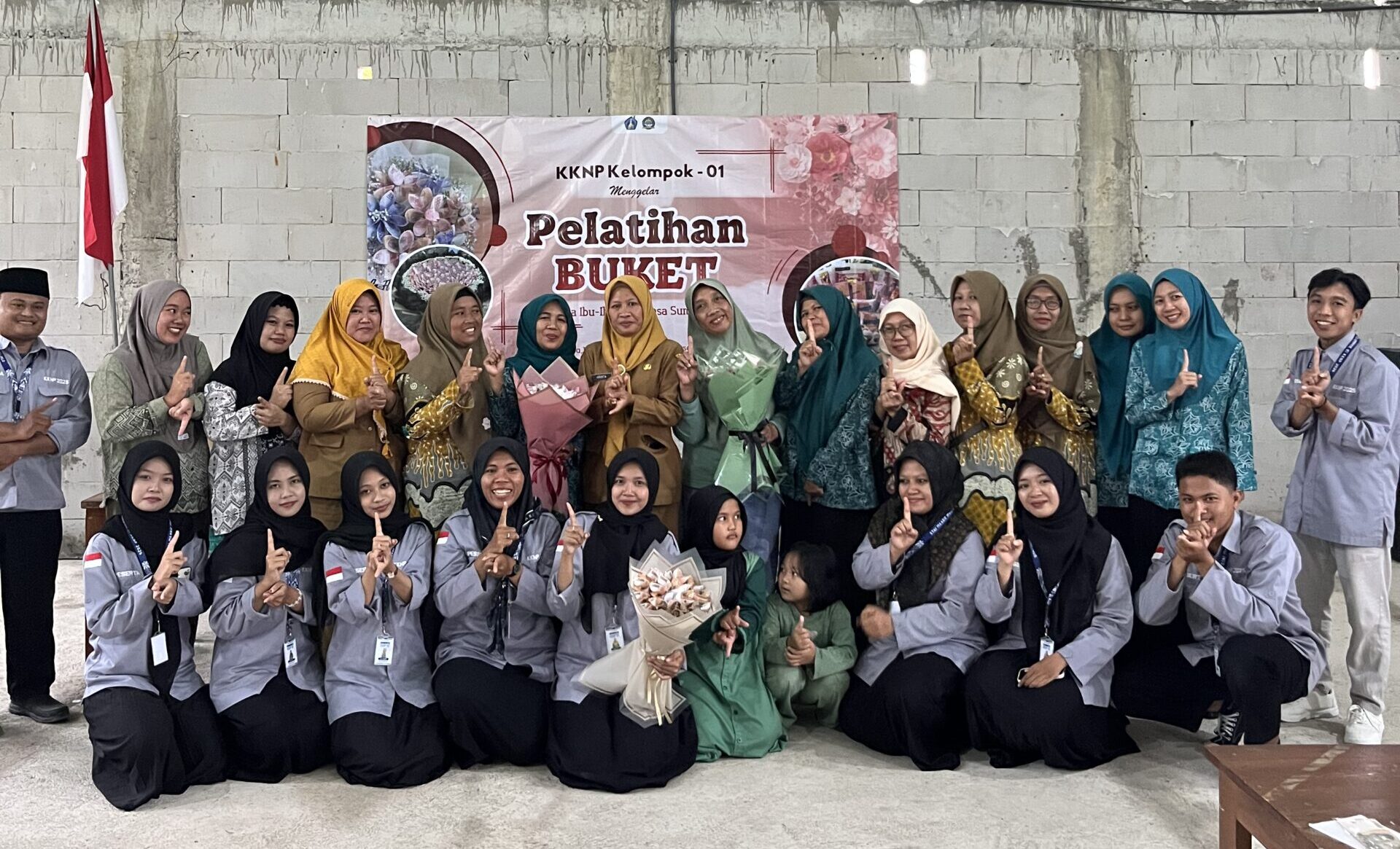 Pelatihan buket kknp staim magetan