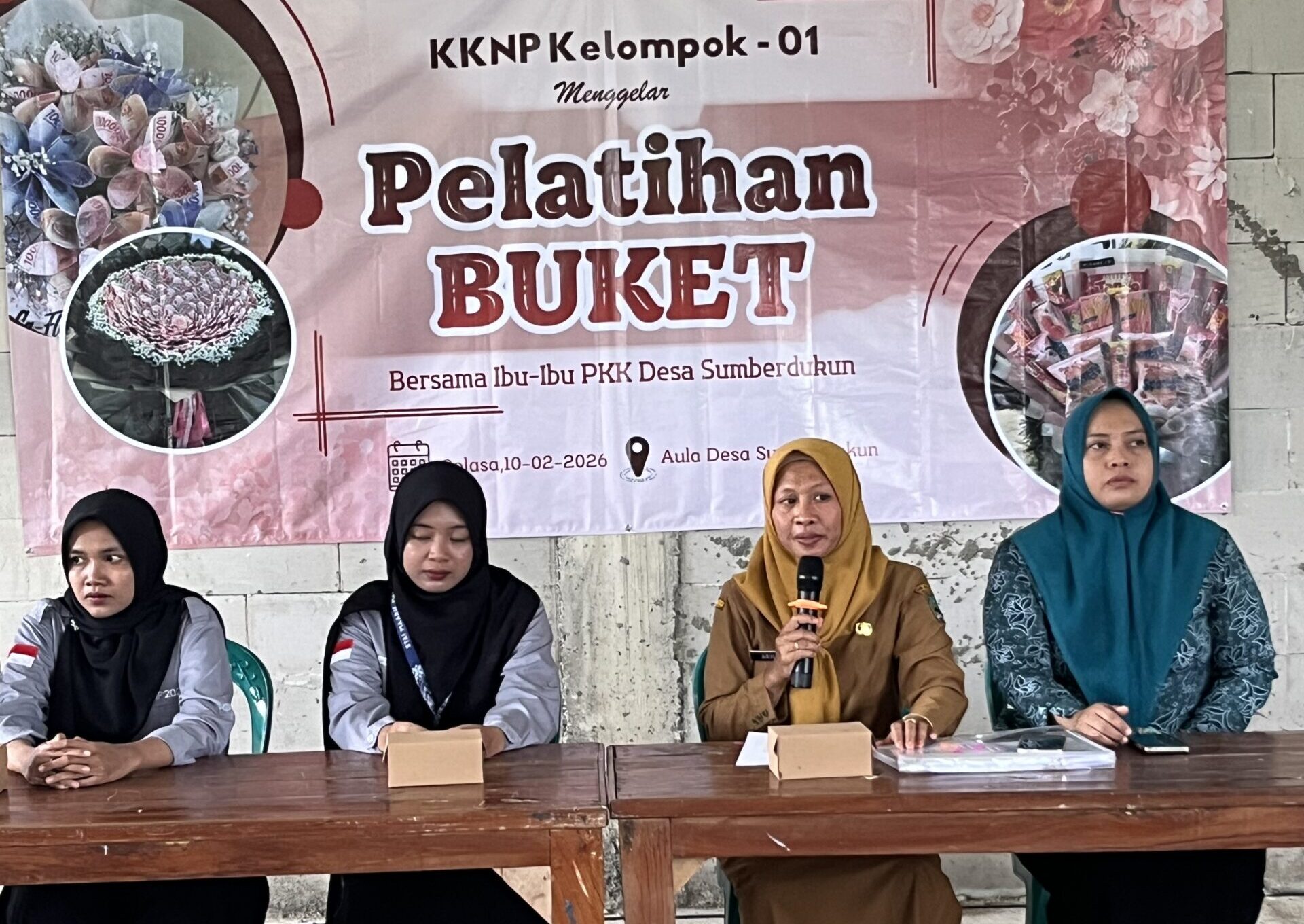 Pelatihan buket kknp staim magetan