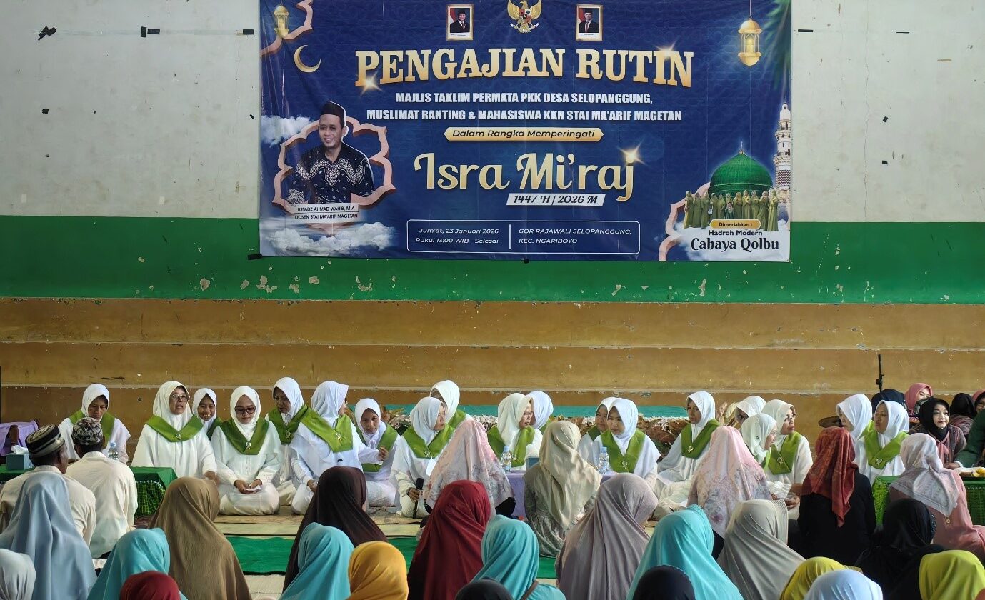 Gema Asmaul Husna Mahasiswa KKNP STAIM Magetan